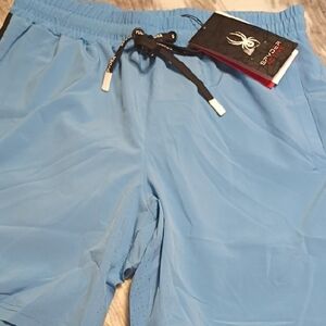 Spyder Light Blue Performance Shorts